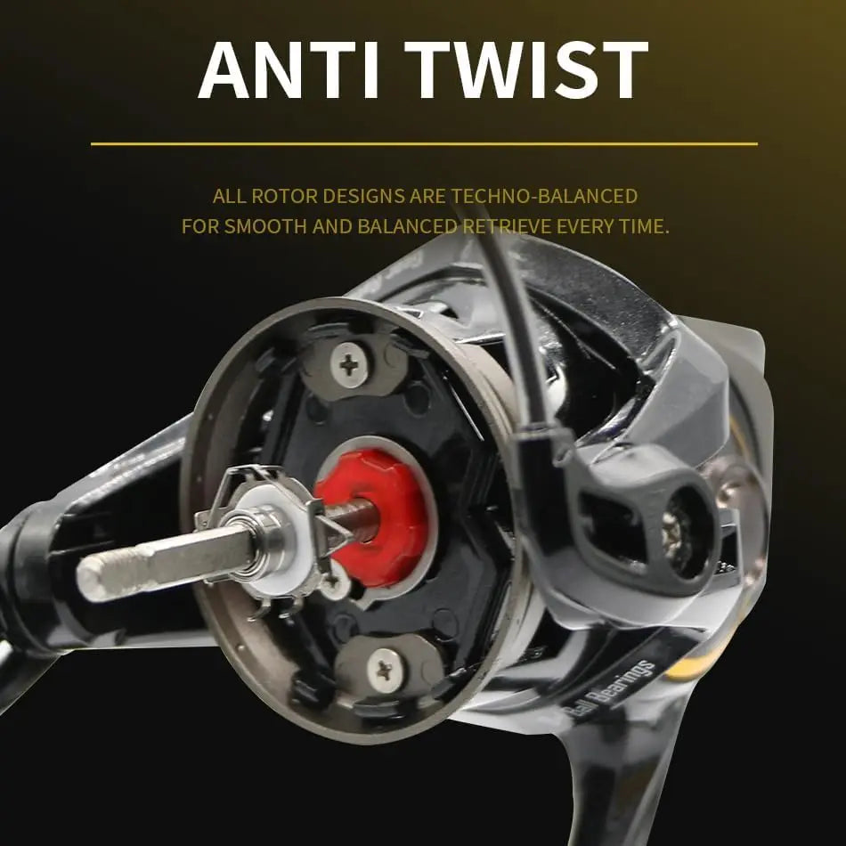 Rooblinos SW Long Shot High End Offshore Reel Full Metal 4000 8000 Series 9 + 1 BB 66LB Max Drag for Pro Saltwater Fishing