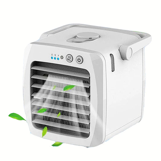 Personal air Conditioner Rechargeable Air Cooler with 2 Freezing Boxes Small Air Conditioner Cooler