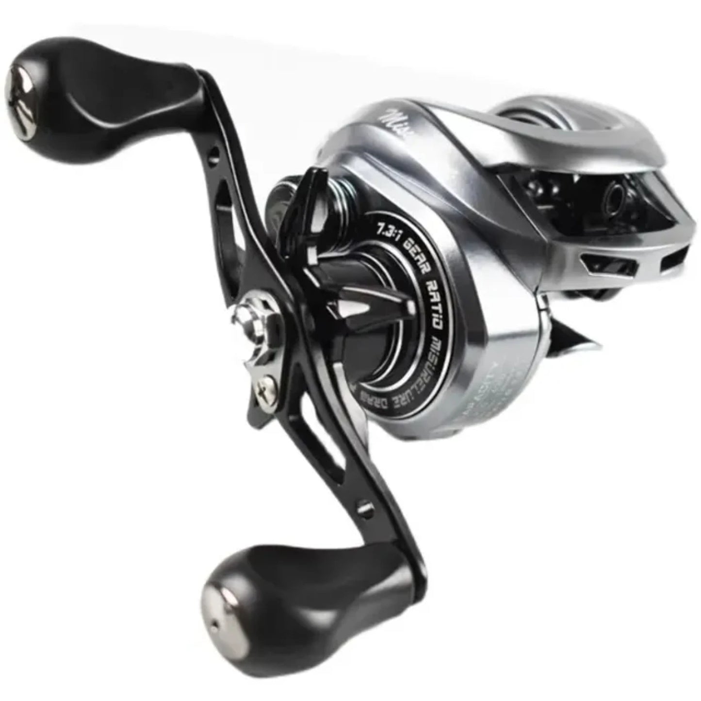 Generation Baitcasting Reel  Braking System 7.3 1 Gear Ratio 5+1 Ball Bearings 8KG Max Drag Fishing Coil