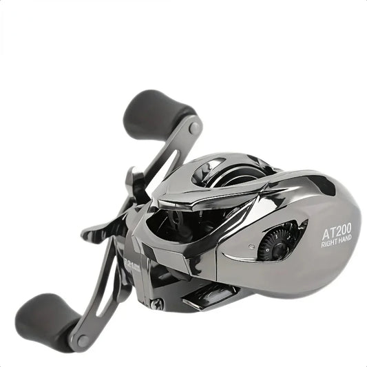 High Performance AT Series Baitcasting Reel for Serious Anglers - Smooth 5+1 Ball Bearing System, 18lb Max Drag, High-Speed 7.2: