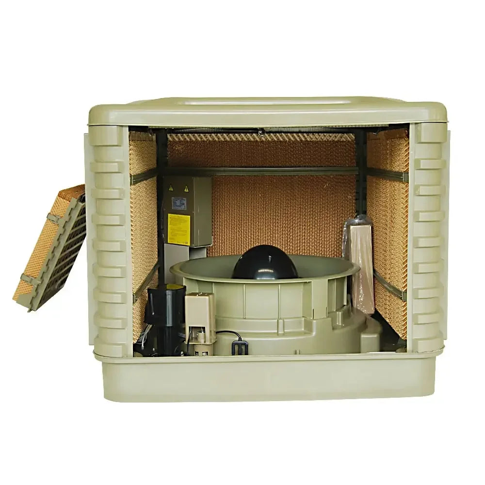 Air Curtain MachineJHCOOL 220volt Symphony Water Industrial Chiller Cooling Axial Swamp Ducted 18000cmh Evaporative Air Cooler W