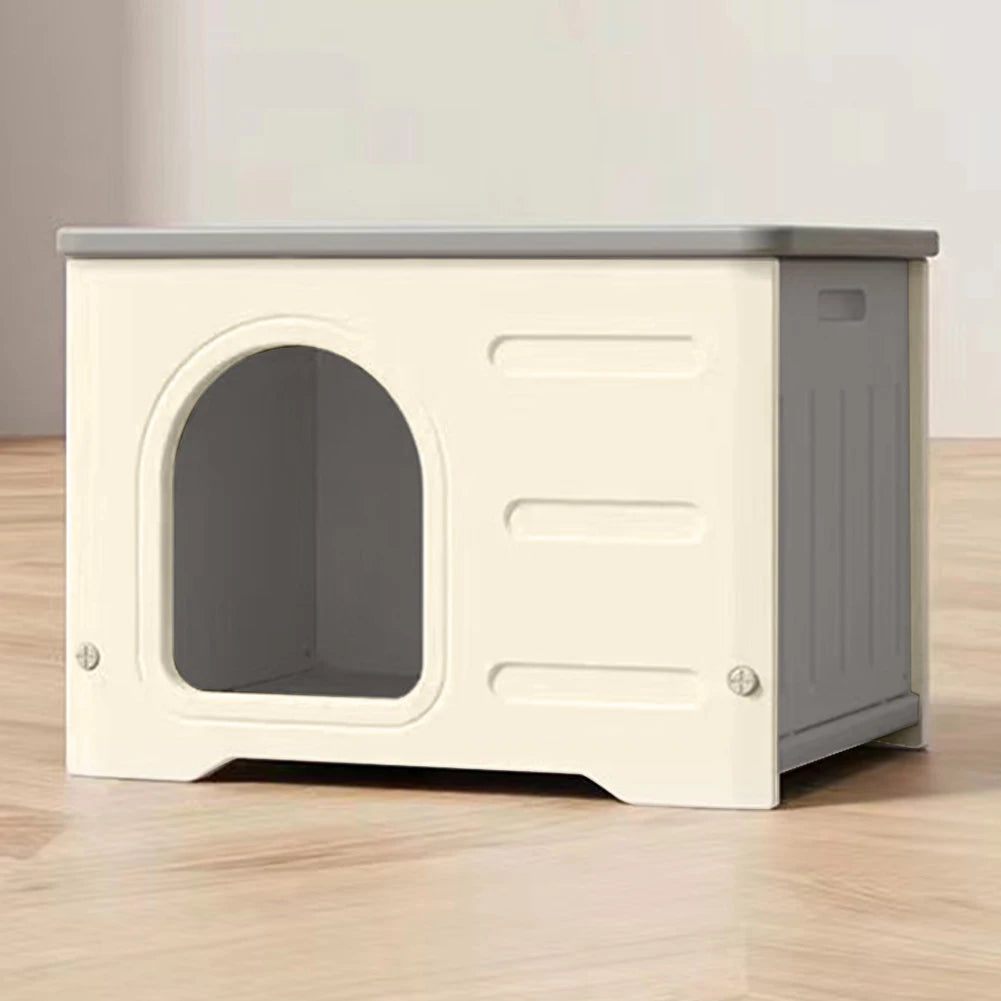 Cat Dog Nest Windproof Rainproof Cozy House for Small Pets Four Seasons Universal Shelter Stray Waterproof Pet Shelter