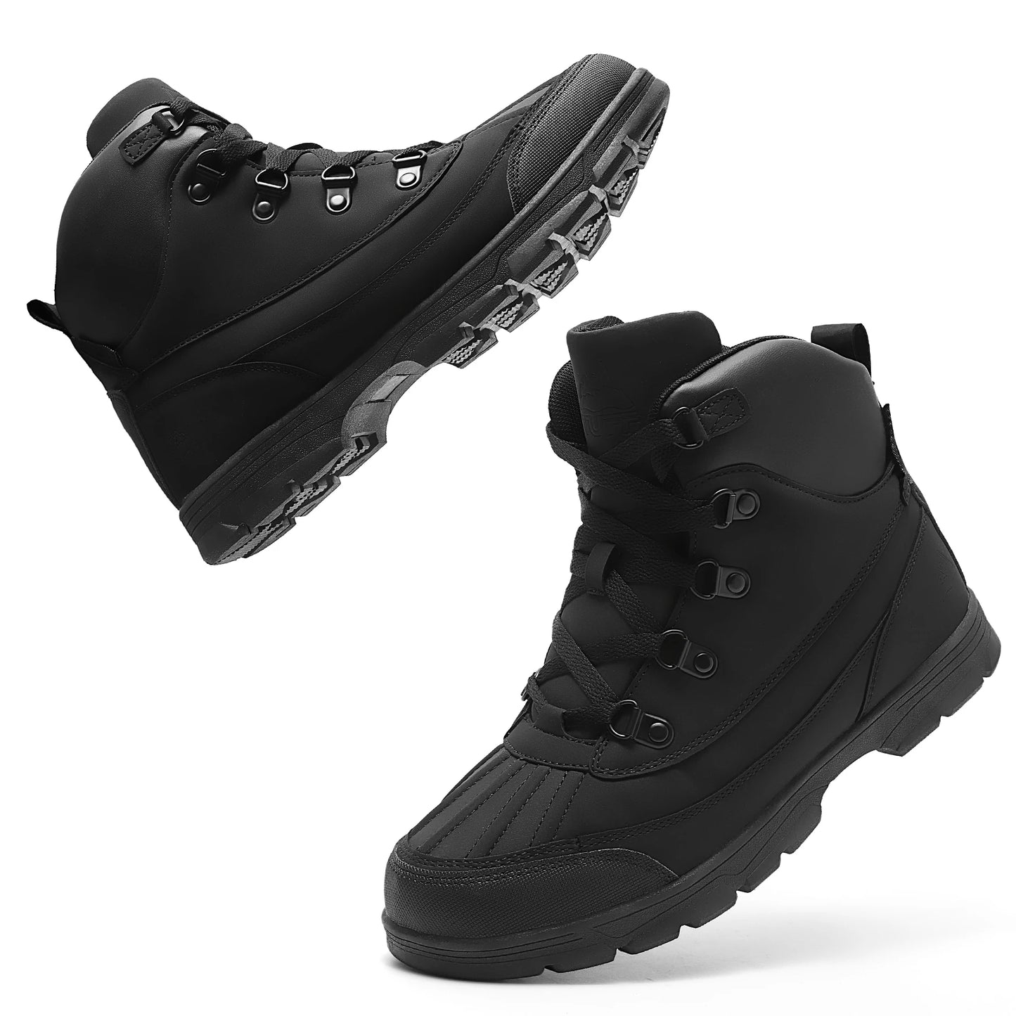 Men's Hiking Boots High Tops Comfortable Lace-up Sports Boots Outdoor Hiking Shoes