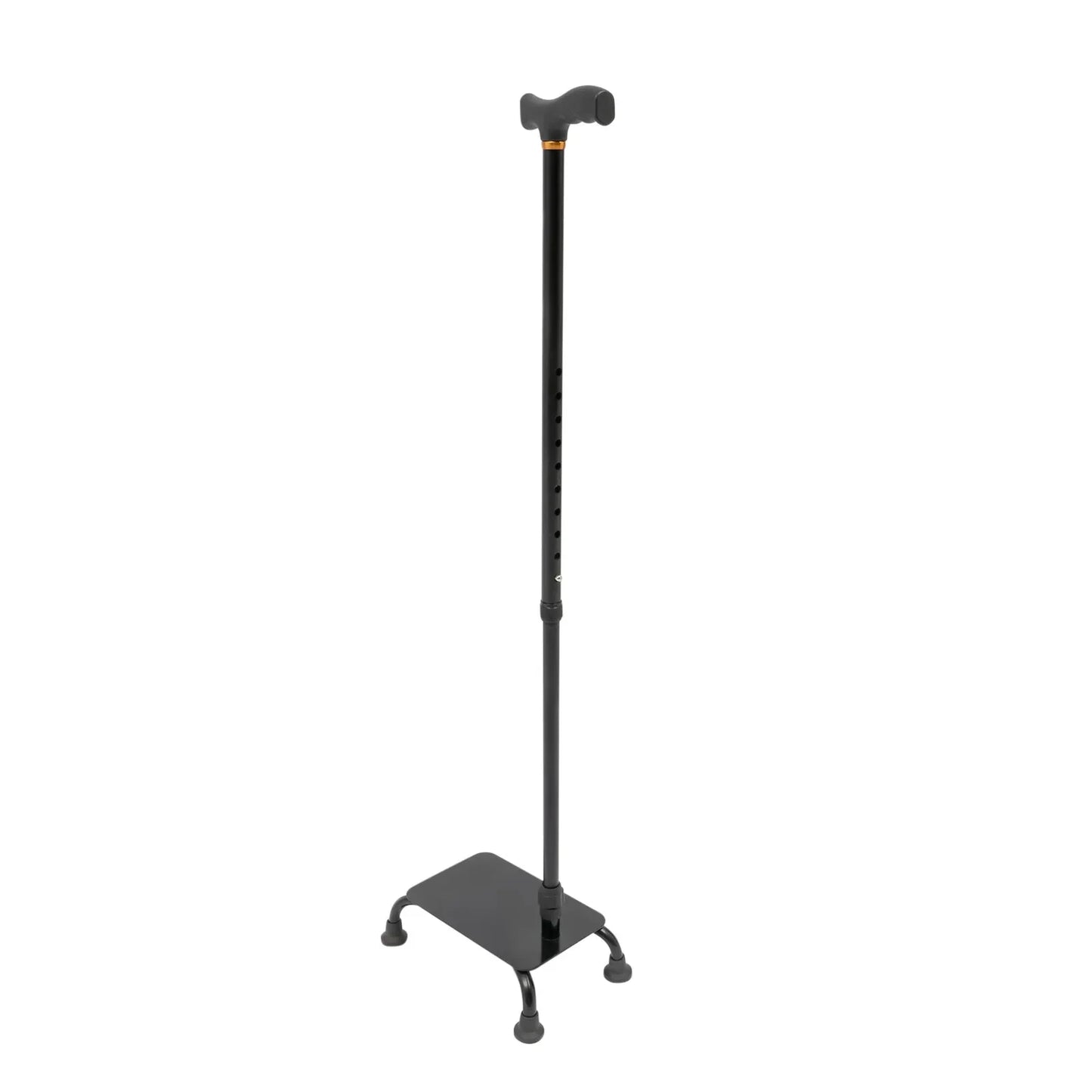 Stair Climbing Assist Cane Adjustable Height Walking Stick w/ Anti-Slip Base 85-105cm Lightweight Aluminum Alloy Aid for Elderly