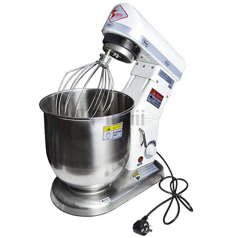 220V 7L/10L Electric Stand Professional Dough Mixer Commercial Household Planetary Mixer Egg Beater Bread High Quality Mixer