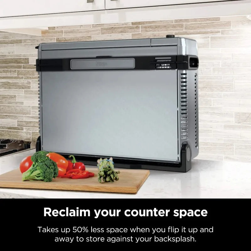 Ninja Foodi 6-in-1 Digital Air Fry, Large Toaster Oven, Flip-Away, SP080