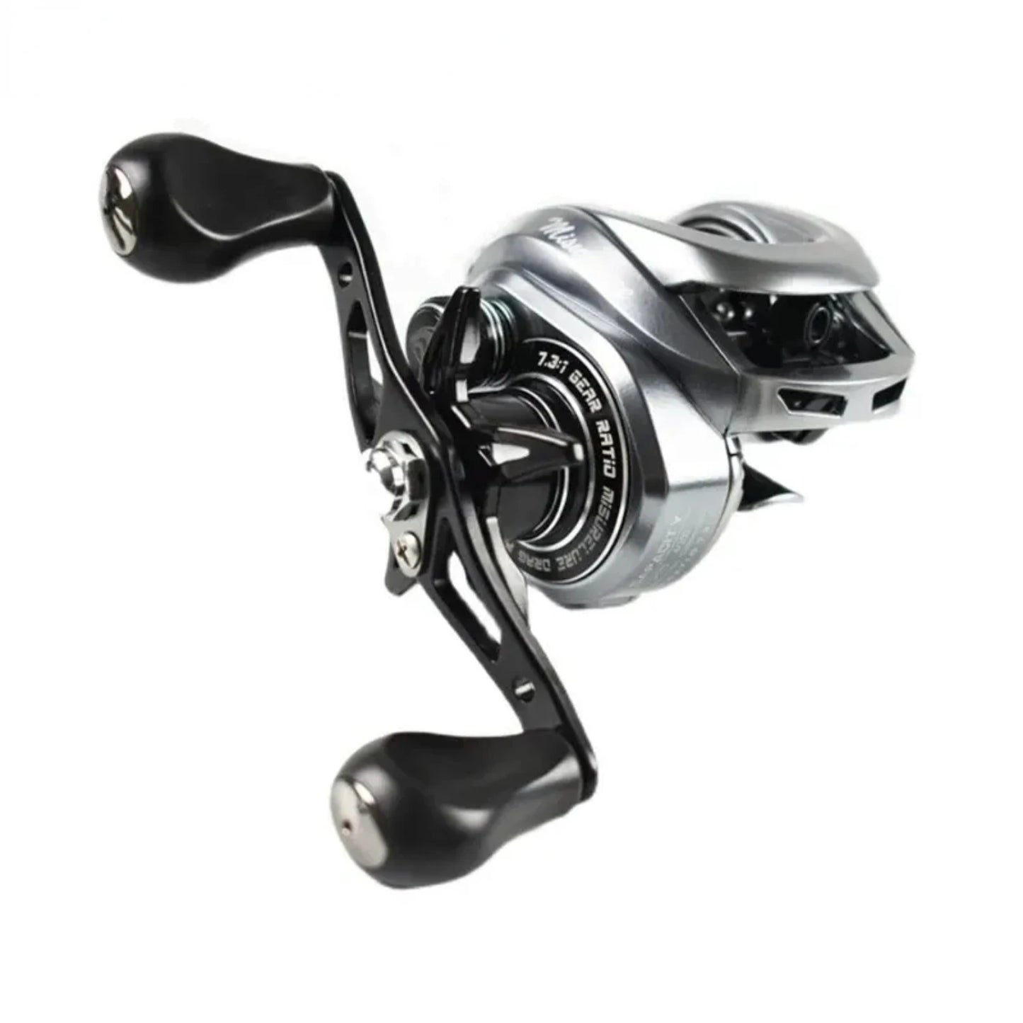 Generation Baitcasting Reel  Braking System 7.3 1 Gear Ratio 5+1 Ball Bearings 8KG Max Drag Fishing Coil