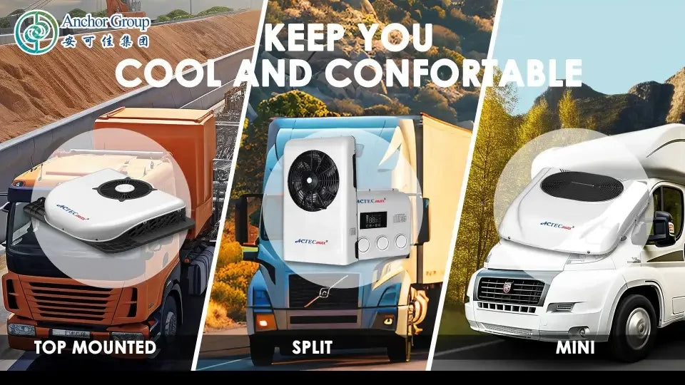 Parking Air Conditioner AC.161.097 32A 24V 2800W Portable AC System for Cars Overhead Integrated Machine